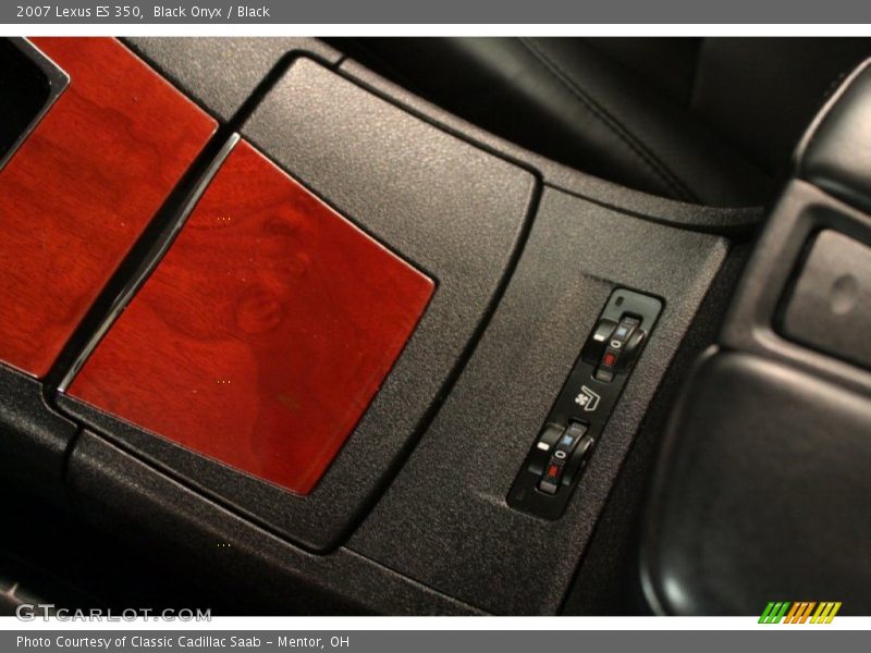 Black Onyx / Black 2007 Lexus ES 350