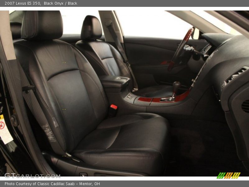 Black Onyx / Black 2007 Lexus ES 350