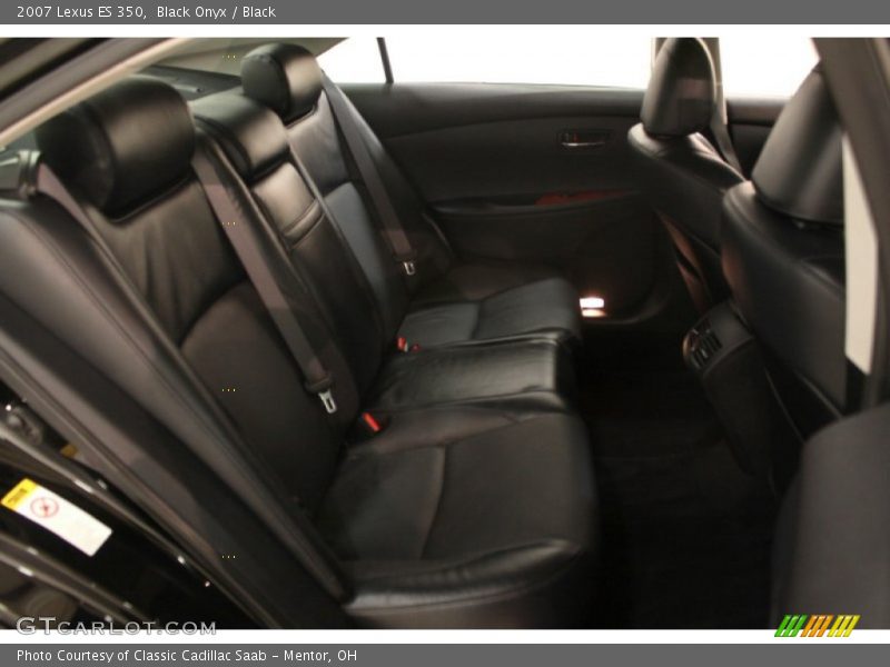 Black Onyx / Black 2007 Lexus ES 350