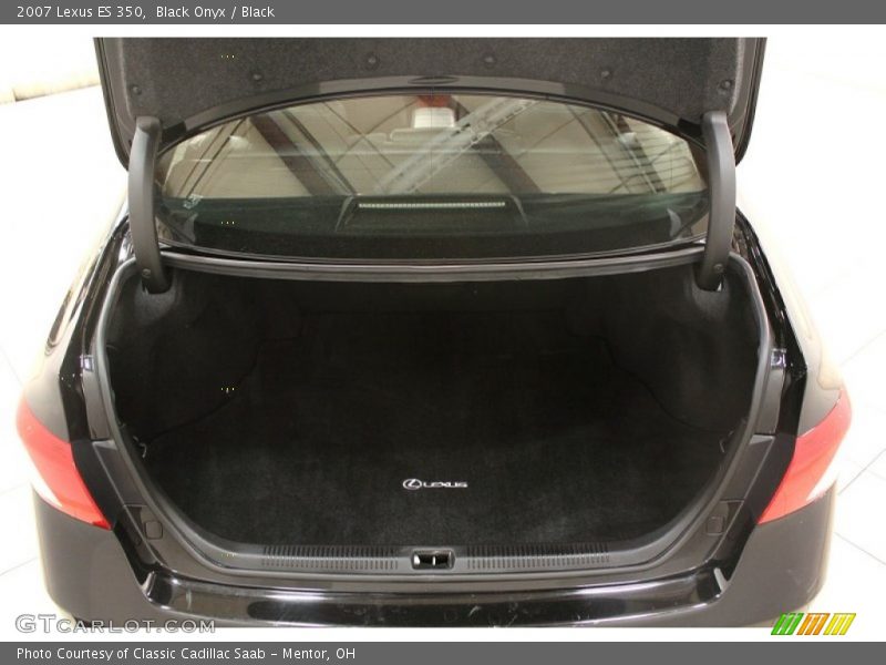 Black Onyx / Black 2007 Lexus ES 350