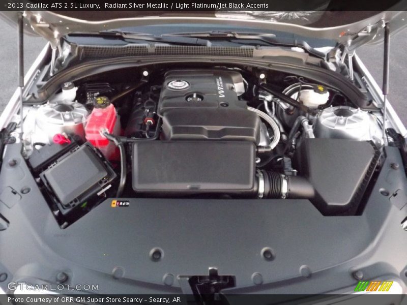 Radiant Silver Metallic / Light Platinum/Jet Black Accents 2013 Cadillac ATS 2.5L Luxury