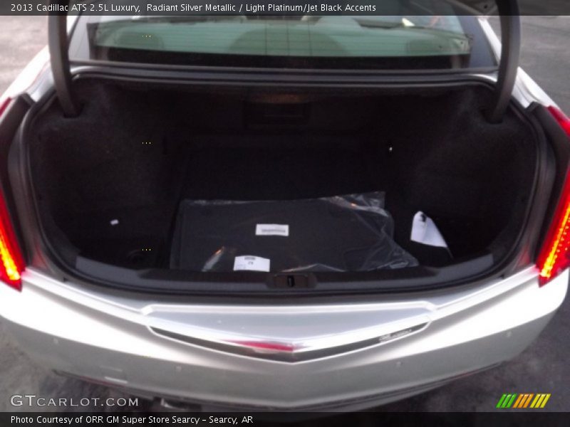 Radiant Silver Metallic / Light Platinum/Jet Black Accents 2013 Cadillac ATS 2.5L Luxury