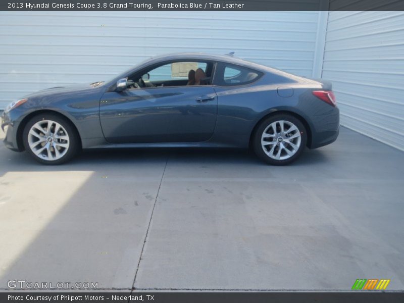 Parabolica Blue / Tan Leather 2013 Hyundai Genesis Coupe 3.8 Grand Touring