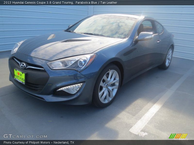 Parabolica Blue / Tan Leather 2013 Hyundai Genesis Coupe 3.8 Grand Touring