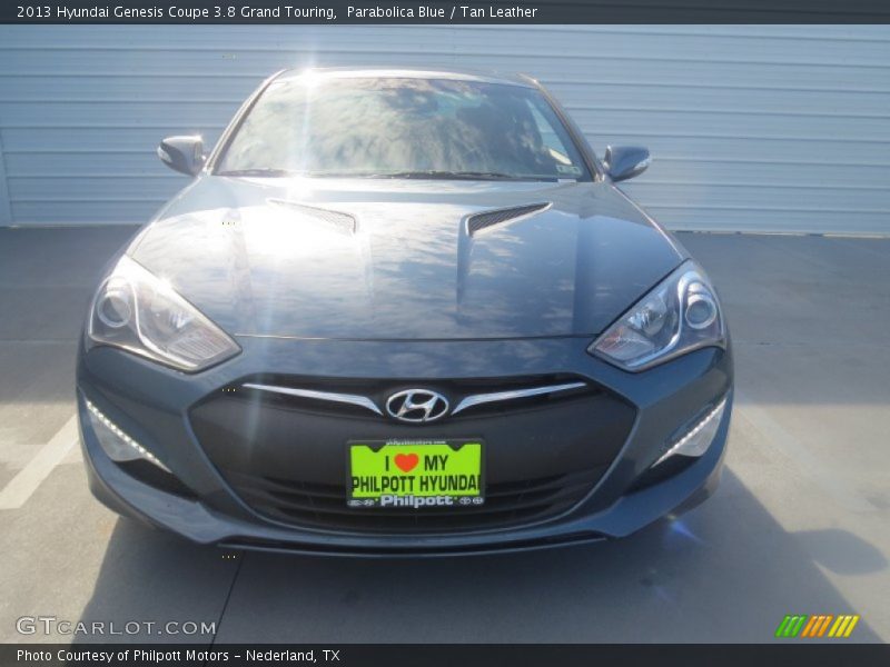 Parabolica Blue / Tan Leather 2013 Hyundai Genesis Coupe 3.8 Grand Touring