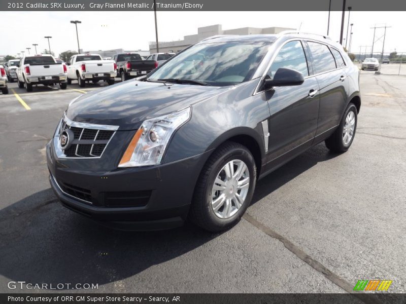 Gray Flannel Metallic / Titanium/Ebony 2012 Cadillac SRX Luxury