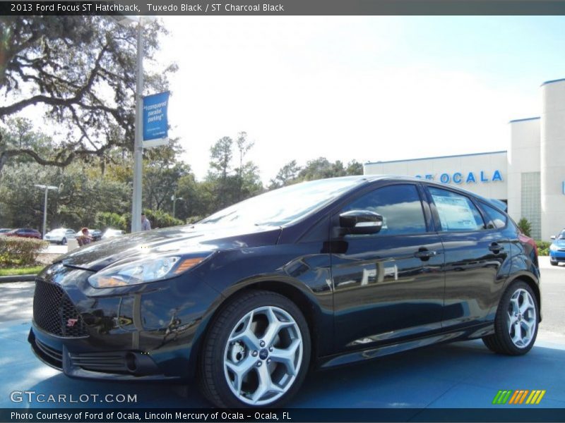 Tuxedo Black / ST Charcoal Black 2013 Ford Focus ST Hatchback