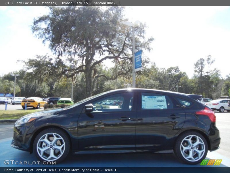 Tuxedo Black / ST Charcoal Black 2013 Ford Focus ST Hatchback