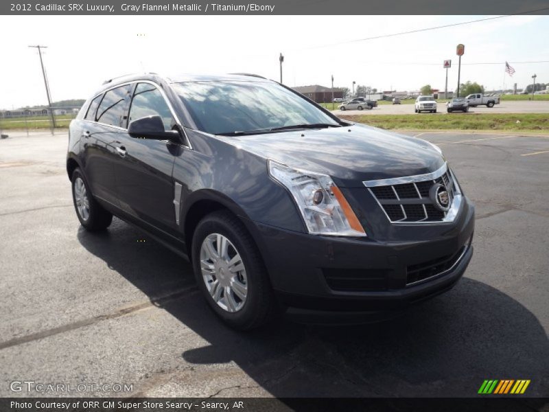 Gray Flannel Metallic / Titanium/Ebony 2012 Cadillac SRX Luxury