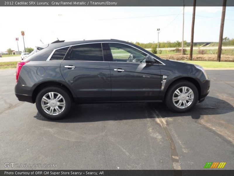 Gray Flannel Metallic / Titanium/Ebony 2012 Cadillac SRX Luxury