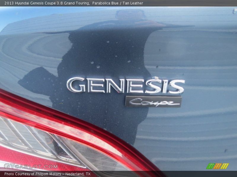 Parabolica Blue / Tan Leather 2013 Hyundai Genesis Coupe 3.8 Grand Touring