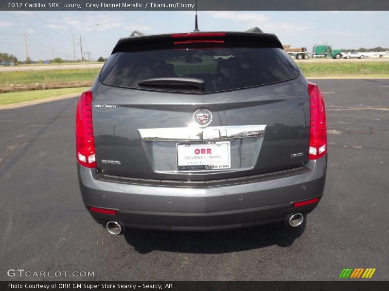 Gray Flannel Metallic / Titanium/Ebony 2012 Cadillac SRX Luxury