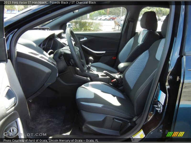 Front Seat of 2013 Focus ST Hatchback