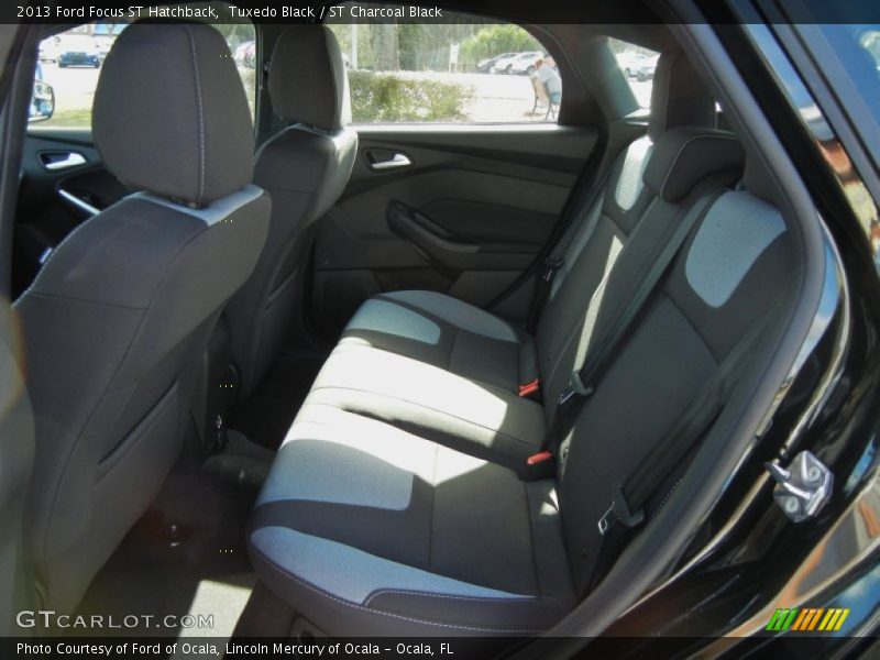 Rear Seat of 2013 Focus ST Hatchback