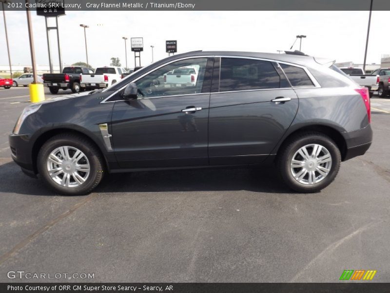 Gray Flannel Metallic / Titanium/Ebony 2012 Cadillac SRX Luxury