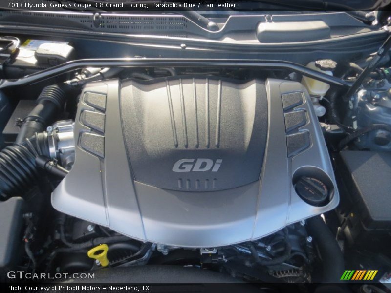  2013 Genesis Coupe 3.8 Grand Touring Engine - 3.8 Liter DOHC 16-Valve Dual-CVVT V6