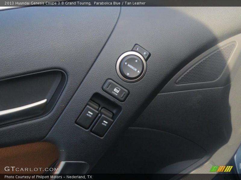 Parabolica Blue / Tan Leather 2013 Hyundai Genesis Coupe 3.8 Grand Touring