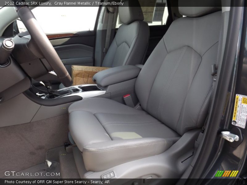 Gray Flannel Metallic / Titanium/Ebony 2012 Cadillac SRX Luxury