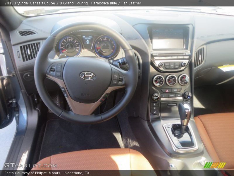Dashboard of 2013 Genesis Coupe 3.8 Grand Touring