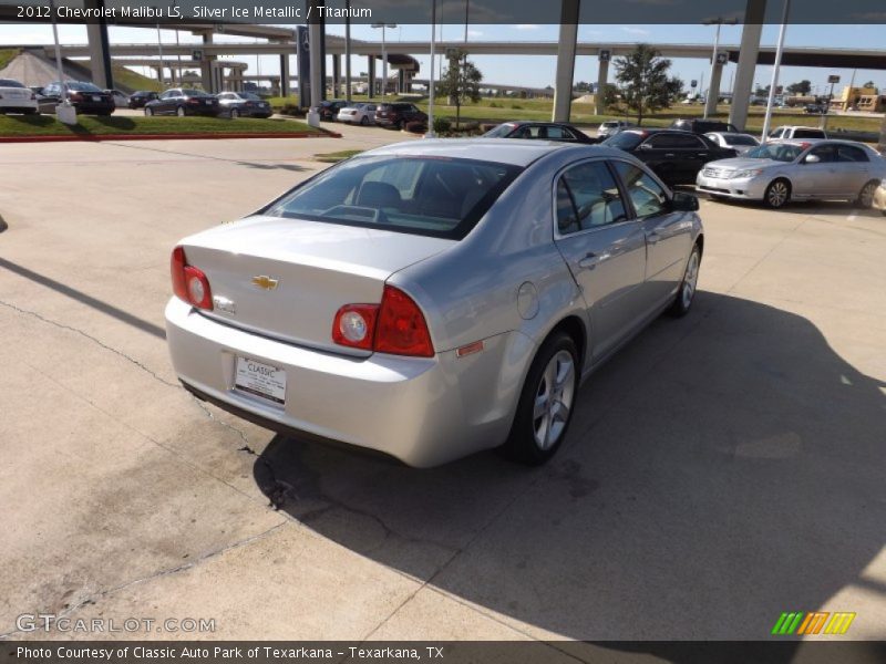 Silver Ice Metallic / Titanium 2012 Chevrolet Malibu LS