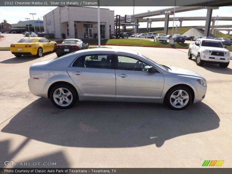 Silver Ice Metallic / Titanium 2012 Chevrolet Malibu LS