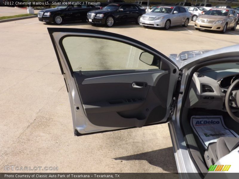 Silver Ice Metallic / Titanium 2012 Chevrolet Malibu LS
