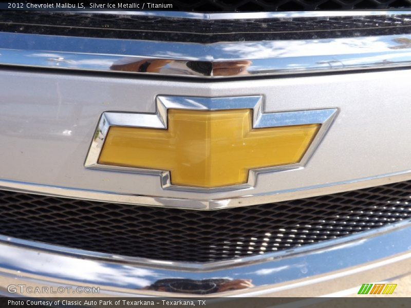 Silver Ice Metallic / Titanium 2012 Chevrolet Malibu LS