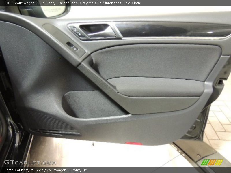 Carbon Steel Gray Metallic / Interlagos Plaid Cloth 2012 Volkswagen GTI 4 Door