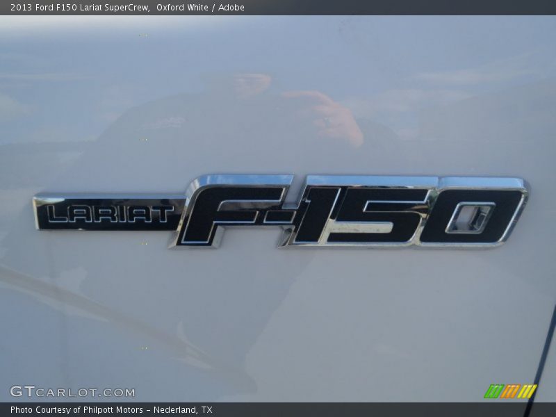 Oxford White / Adobe 2013 Ford F150 Lariat SuperCrew