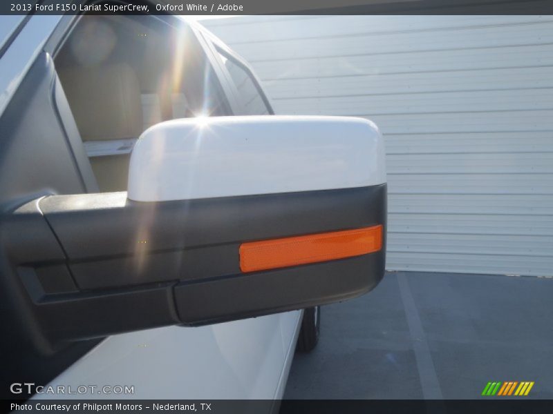 Oxford White / Adobe 2013 Ford F150 Lariat SuperCrew