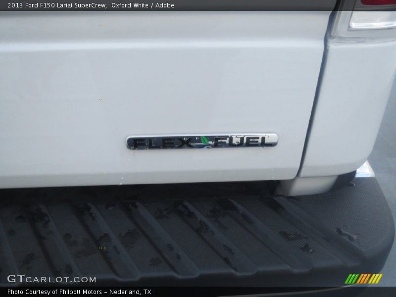 Oxford White / Adobe 2013 Ford F150 Lariat SuperCrew