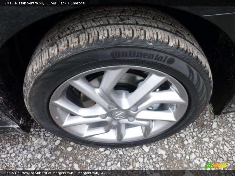 Super Black / Charcoal 2013 Nissan Sentra SR