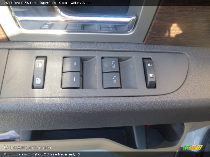 Oxford White / Adobe 2013 Ford F150 Lariat SuperCrew