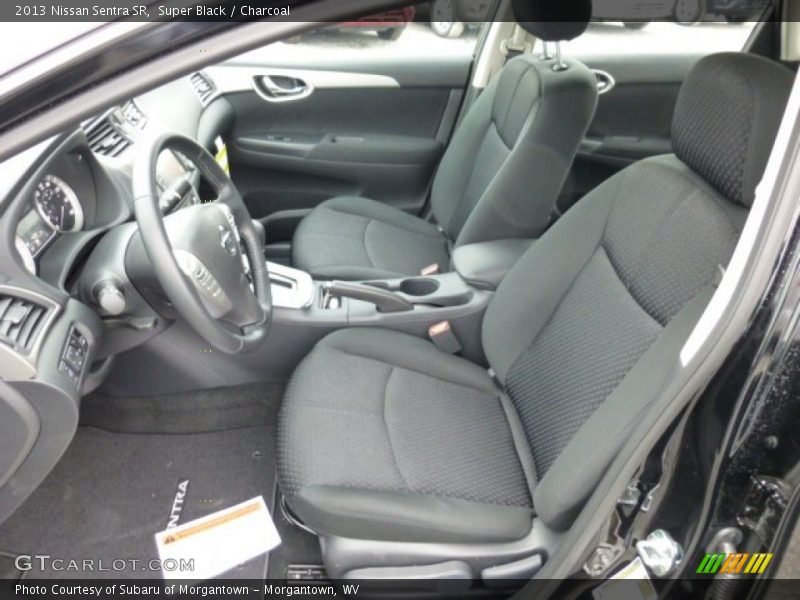Super Black / Charcoal 2013 Nissan Sentra SR