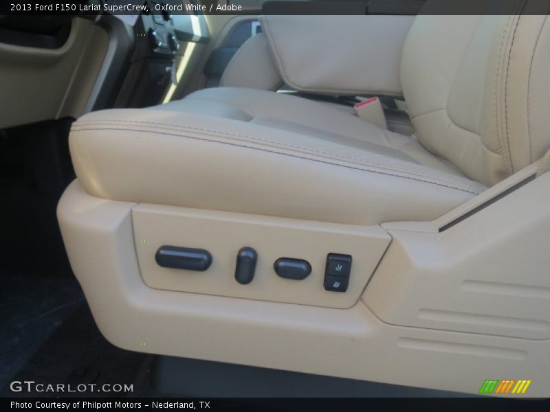 Oxford White / Adobe 2013 Ford F150 Lariat SuperCrew