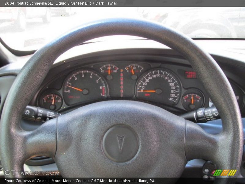 Liquid Silver Metallic / Dark Pewter 2004 Pontiac Bonneville SE