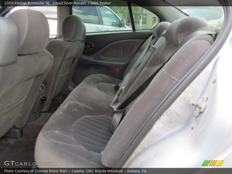Rear Seat of 2004 Bonneville SE