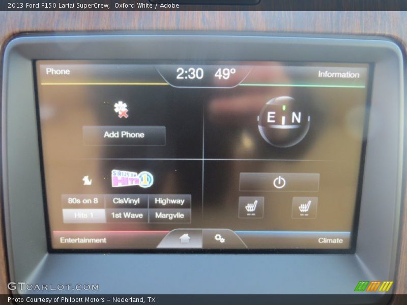 Oxford White / Adobe 2013 Ford F150 Lariat SuperCrew