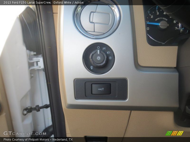 Oxford White / Adobe 2013 Ford F150 Lariat SuperCrew