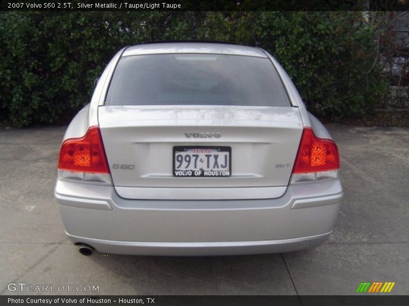 Silver Metallic / Taupe/Light Taupe 2007 Volvo S60 2.5T