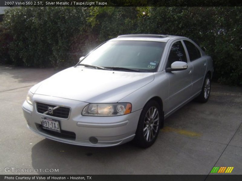 Silver Metallic / Taupe/Light Taupe 2007 Volvo S60 2.5T