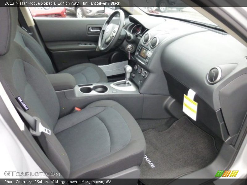 Brilliant Silver / Black 2013 Nissan Rogue S Special Edition AWD