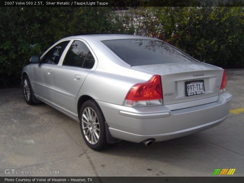 Silver Metallic / Taupe/Light Taupe 2007 Volvo S60 2.5T
