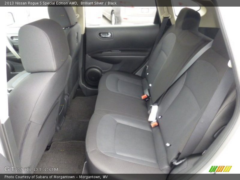 Brilliant Silver / Black 2013 Nissan Rogue S Special Edition AWD