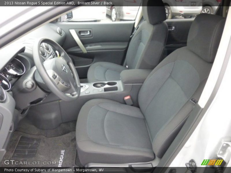 Brilliant Silver / Black 2013 Nissan Rogue S Special Edition AWD