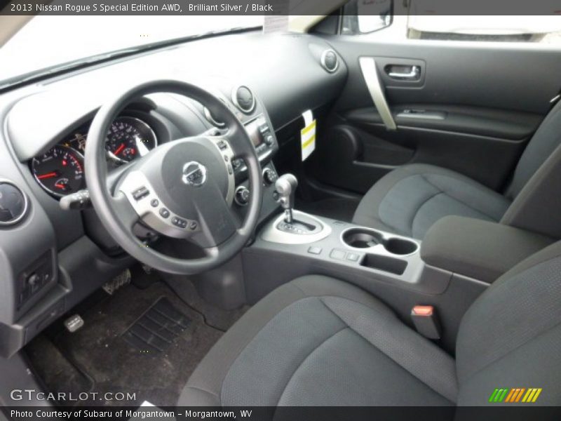 Brilliant Silver / Black 2013 Nissan Rogue S Special Edition AWD