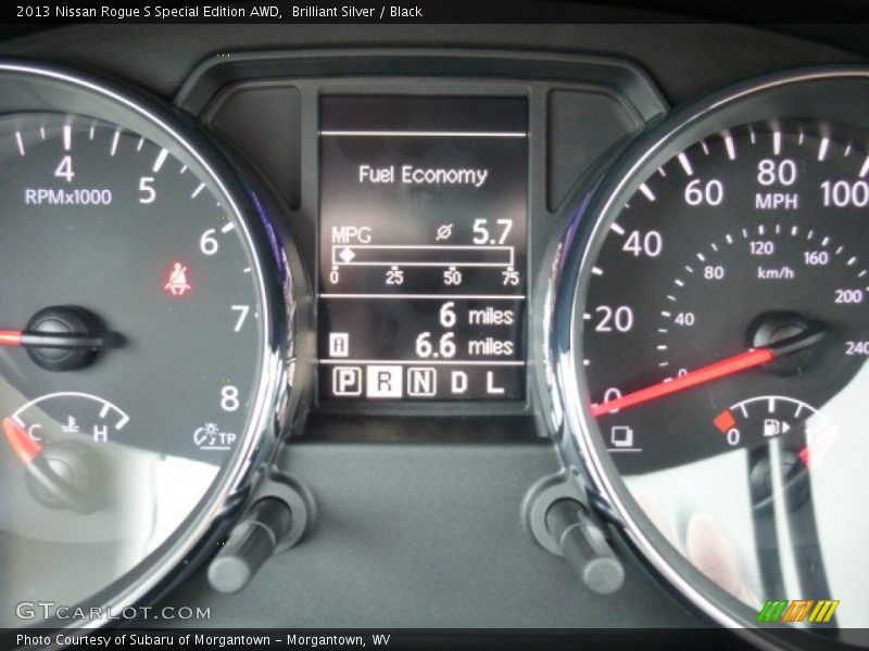 Brilliant Silver / Black 2013 Nissan Rogue S Special Edition AWD