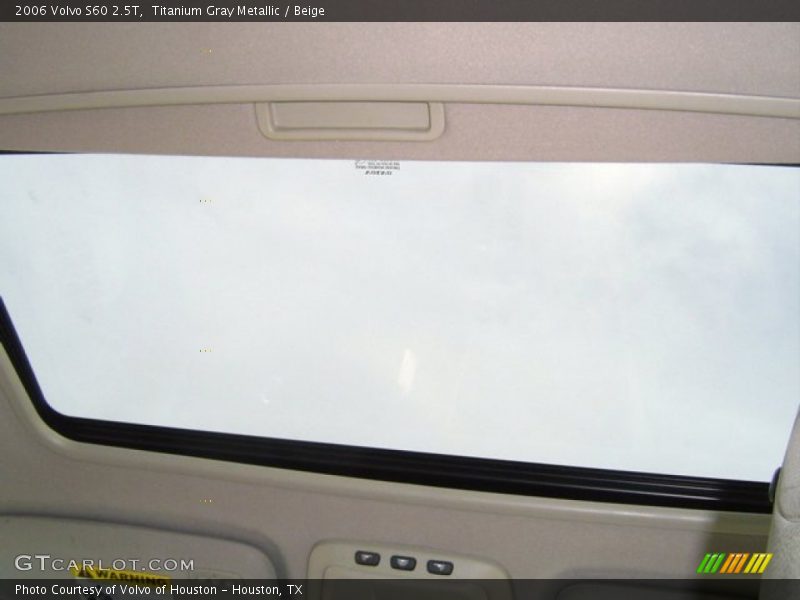 Titanium Gray Metallic / Beige 2006 Volvo S60 2.5T