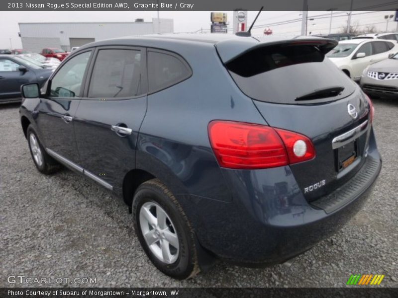 Graphite Blue / Gray 2013 Nissan Rogue S Special Edition AWD
