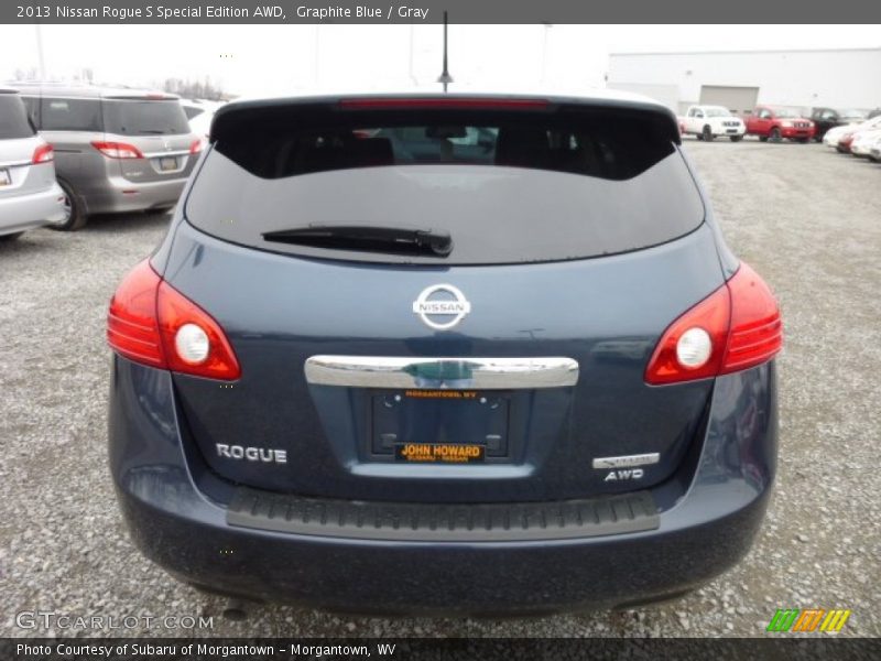Graphite Blue / Gray 2013 Nissan Rogue S Special Edition AWD